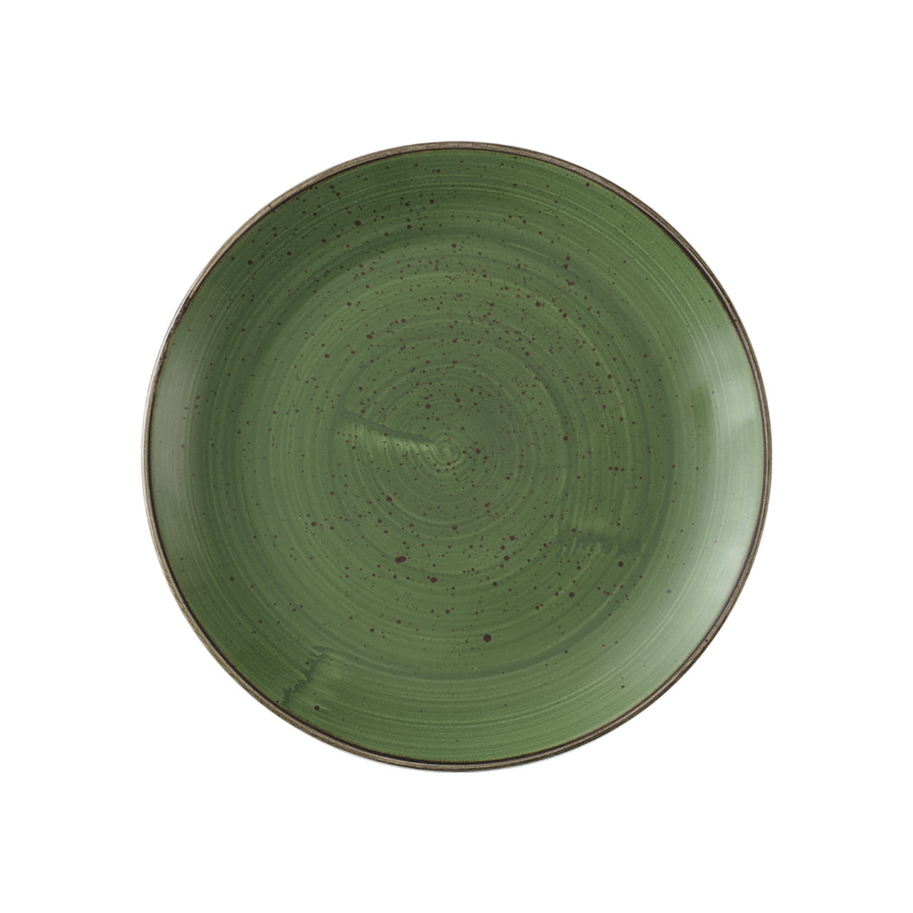 Stonecast, Coupteller flach 260 mm Sorrel Green